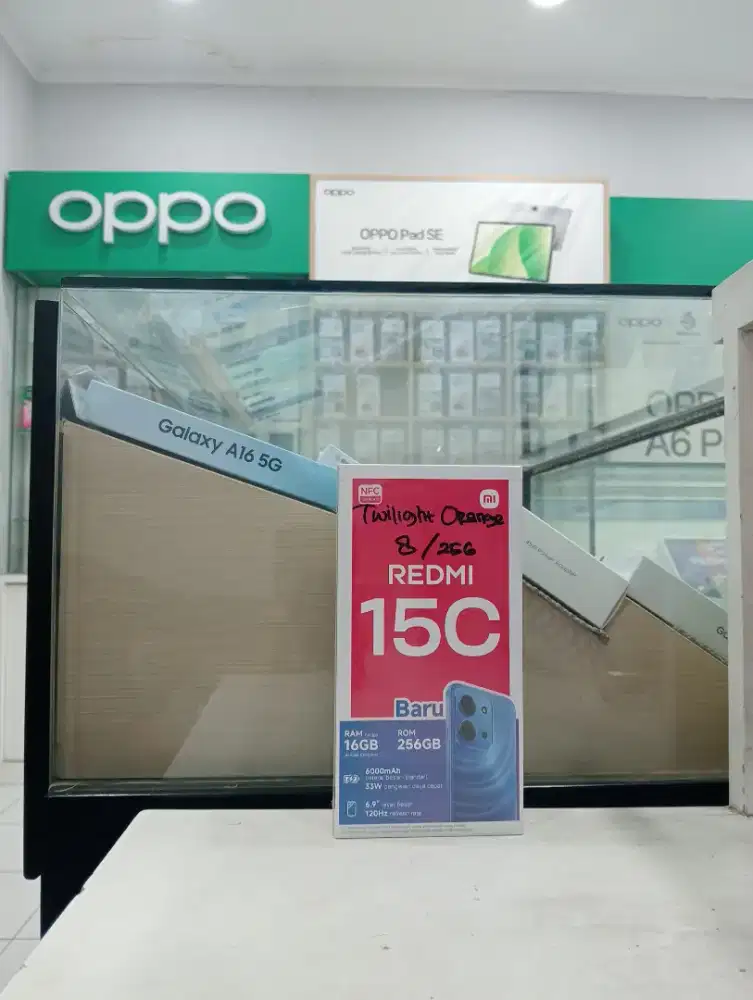 REDMI 15C 8/256 NEW MURAH QR GADGET