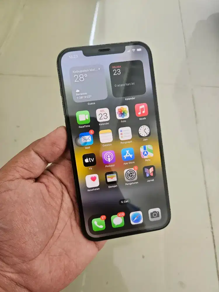 iPhone 12 Pro Max 128gb Beacukai Resmi Seperti iBox Fullset Murah