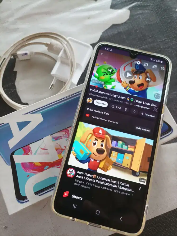 Samsung A70 Ram 6/128gb Kamera Bening