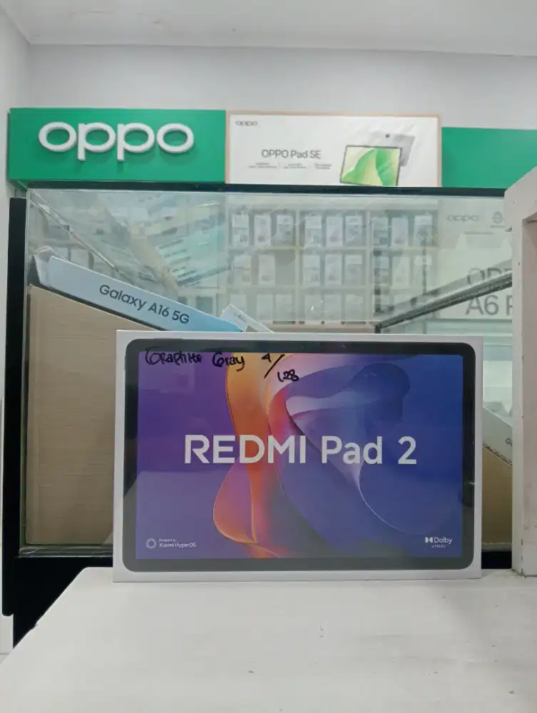 REDMI PAD 2 4/128 NEW MURAH QR GADGET