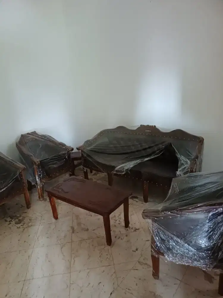 Sofa Louis kayu jati Baru