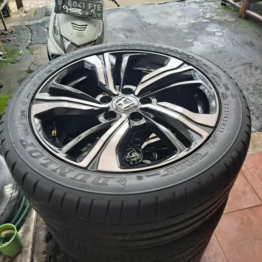 R17 velg mobil ori honda cocok buat civic hrv crv odyssey stream brv