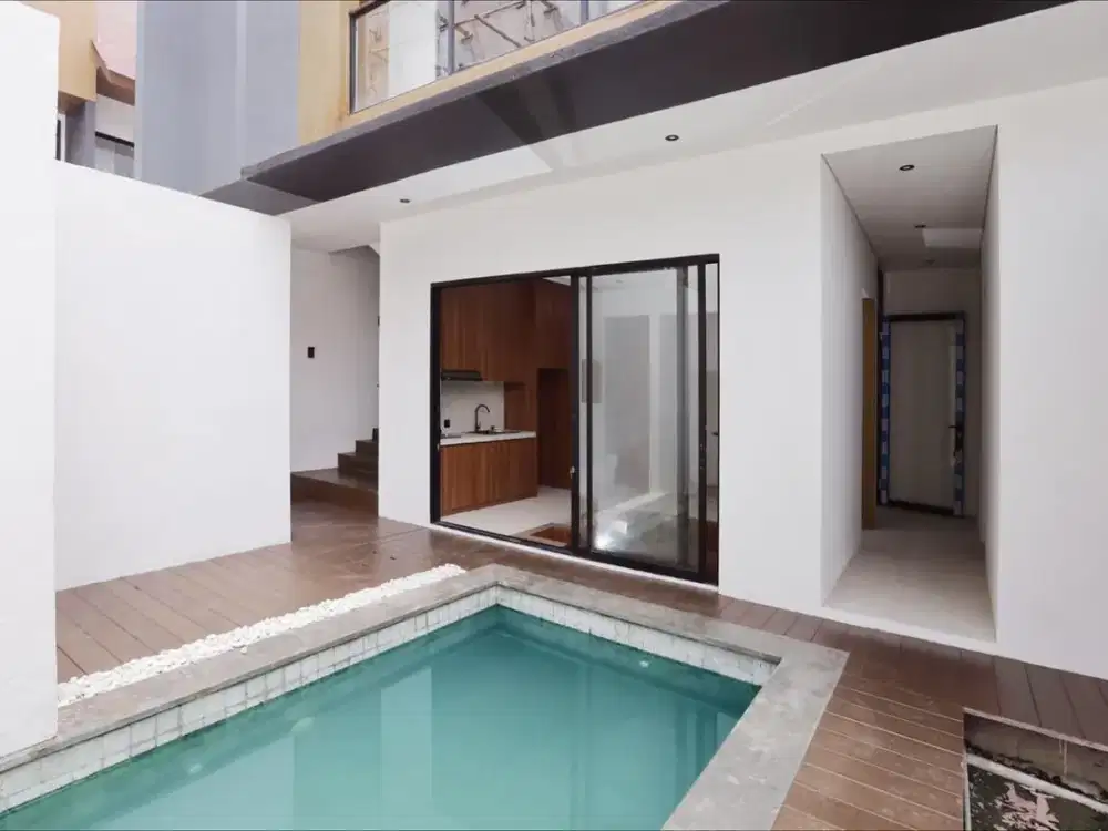 FOR SALE FOR RENT BRAND NEW VILLA 2 BR GOOD INVESTMENT GOOD LOKASI NUANU