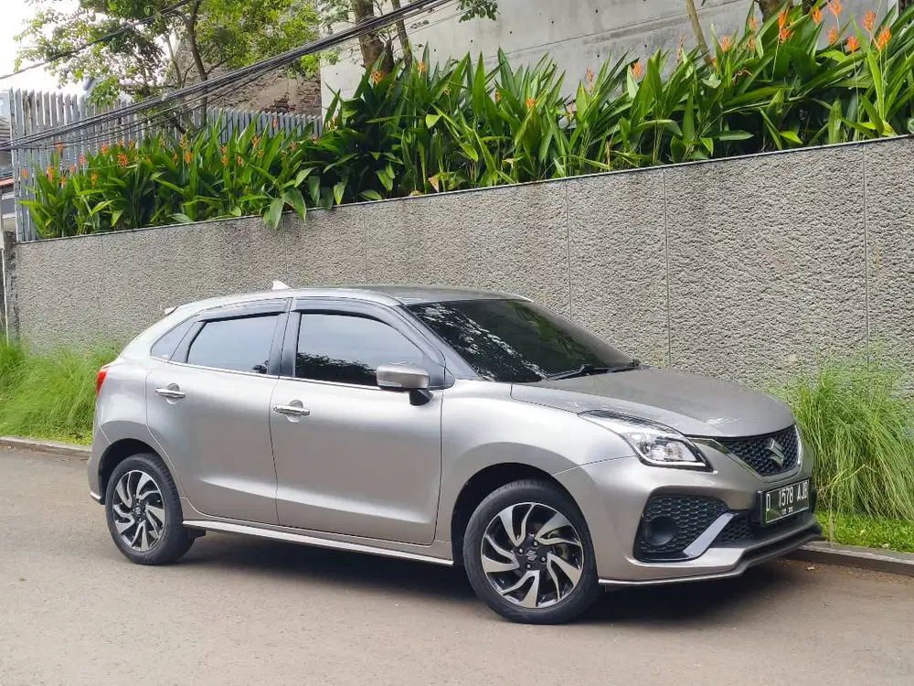 suzuki baleno 1.5 at matic 2021 abu muda mulus bandung