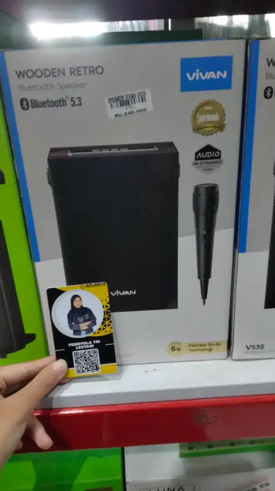 SPEAKER VIVAN ATLANTIS DAHSYAT