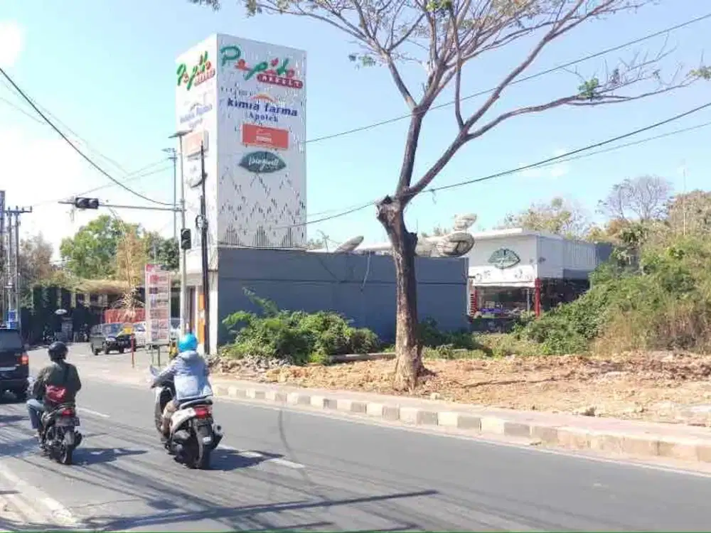 Lahan premium di jalan utama Uluwatu dekat GWK