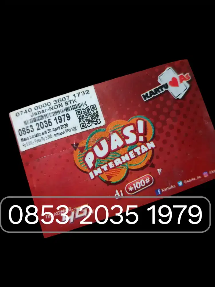 Nomor Cantik Telkomsel Kartu As