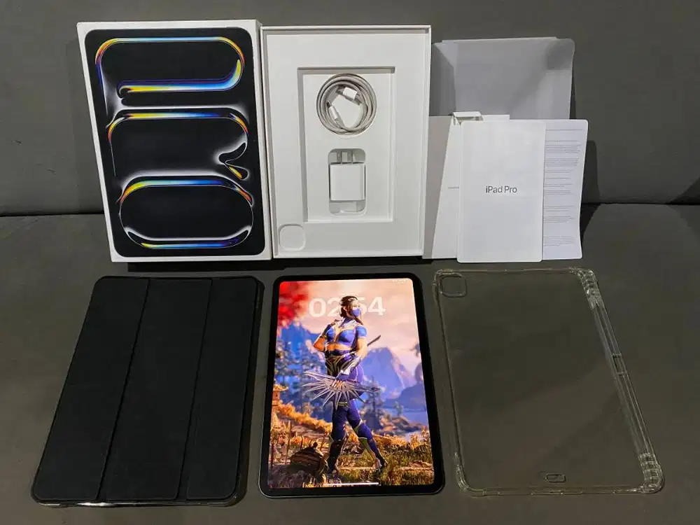 ipad PRO M4 ( gen 7 2024 ) 11 inch 256gb wifi SPACE BLACK FULLSET