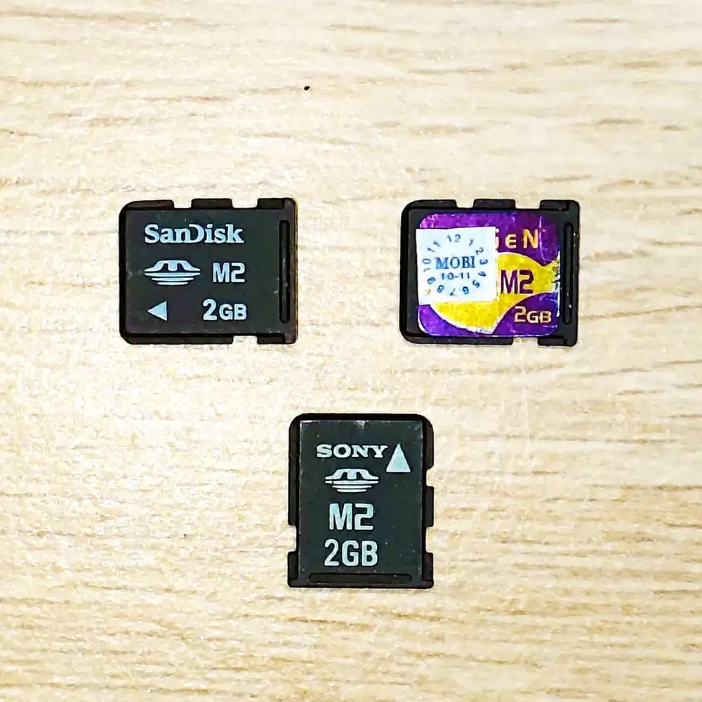 Kartu Memori Memory Card Memory Stick Micro M2 SanDisk Sony V-Gen 2 GB