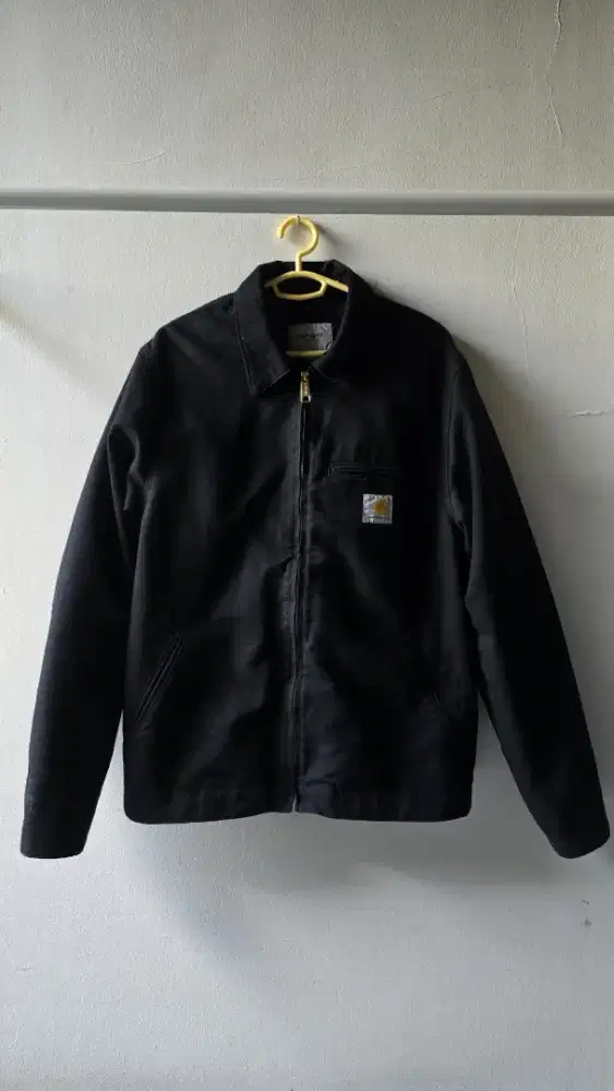 [LIKE NEW] 100% ORI Carhartt WIP Detroit Jacket Black Rinsed