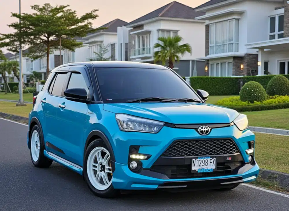 Raize GR Sport Turbo Two Tone Modifikasi Siap Pakai Gaul Banget