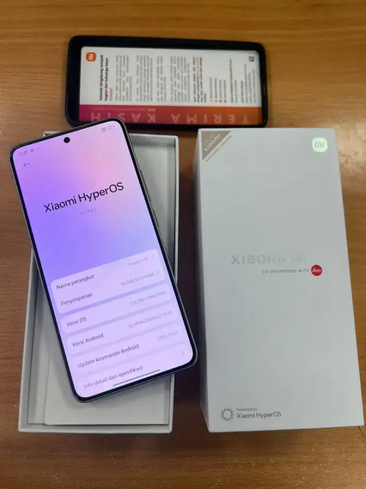 Mi 14T 12/512
lengkap