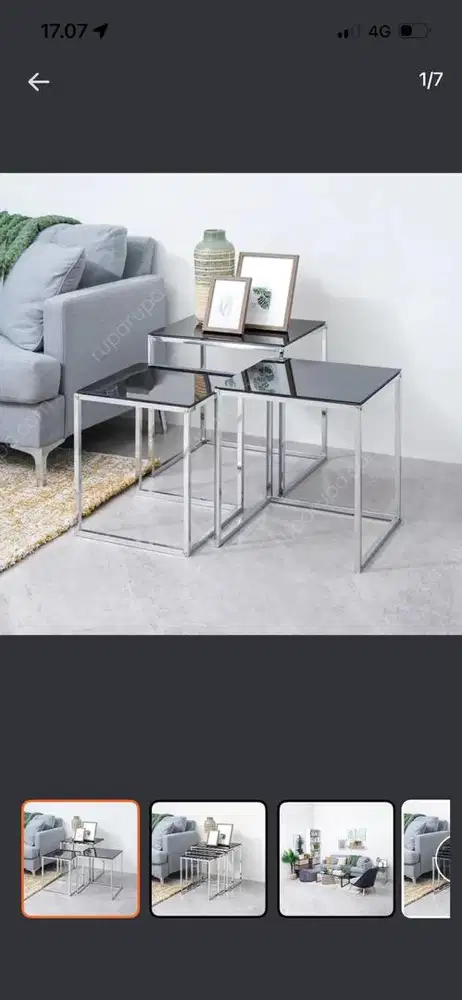 Norton set meja sisi