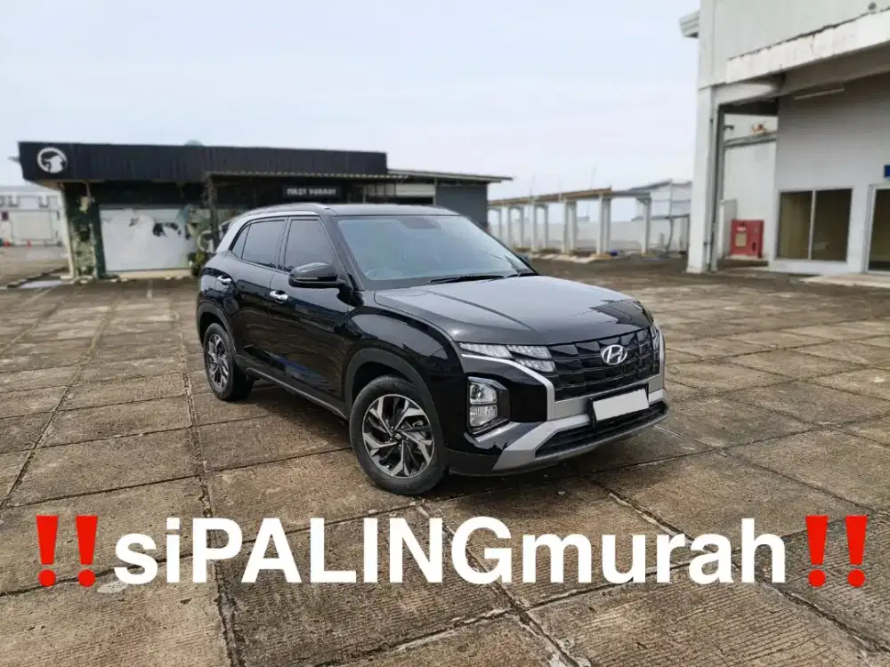‼️Hyundai Creta trend Cvt at Hitam 2022‼️
km low 25rb full record