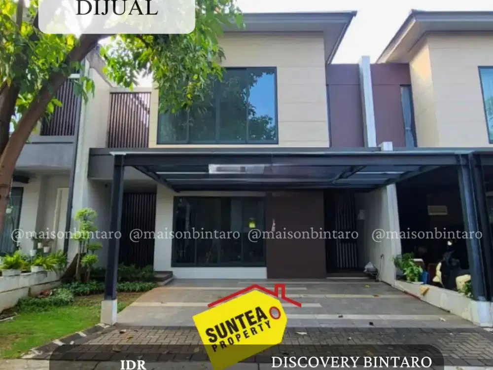 SIAP HUNI & JARANG ADA! Rumah 2 Lantai di Discovery Bintaro — Tata Ruang Luas, Lingkungan Favorit (SP 0138)
