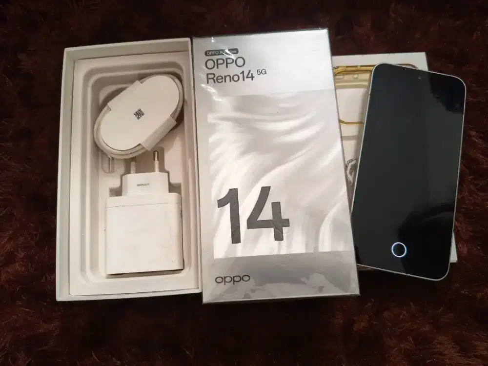Oppo reno 14 white 12/256 baru 1bulanan