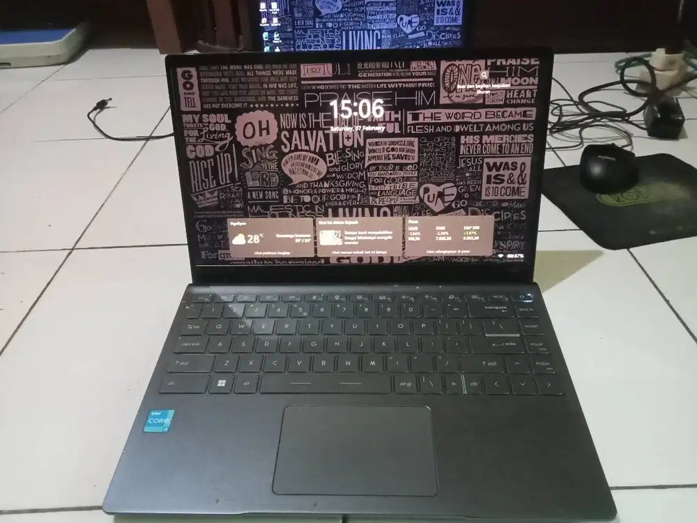 JUAL LAPTOP MSI MODERN I3 GEN 11