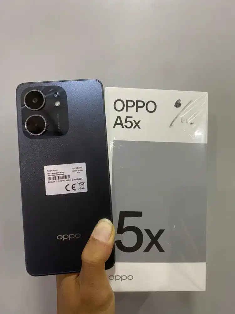 Promo Cashback Oppo A5x Ram 8/128, cicilan mulai 160an
