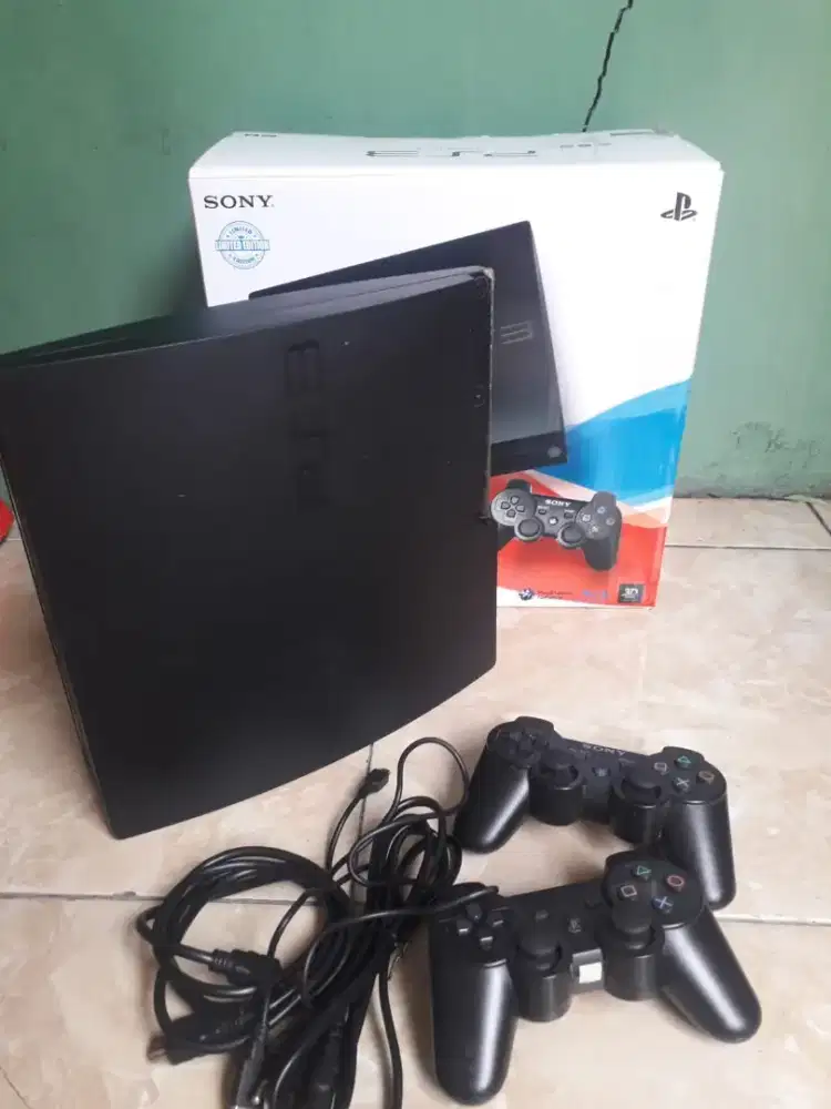 PS3 slim 320gb normal fullset poris Cipondoh
