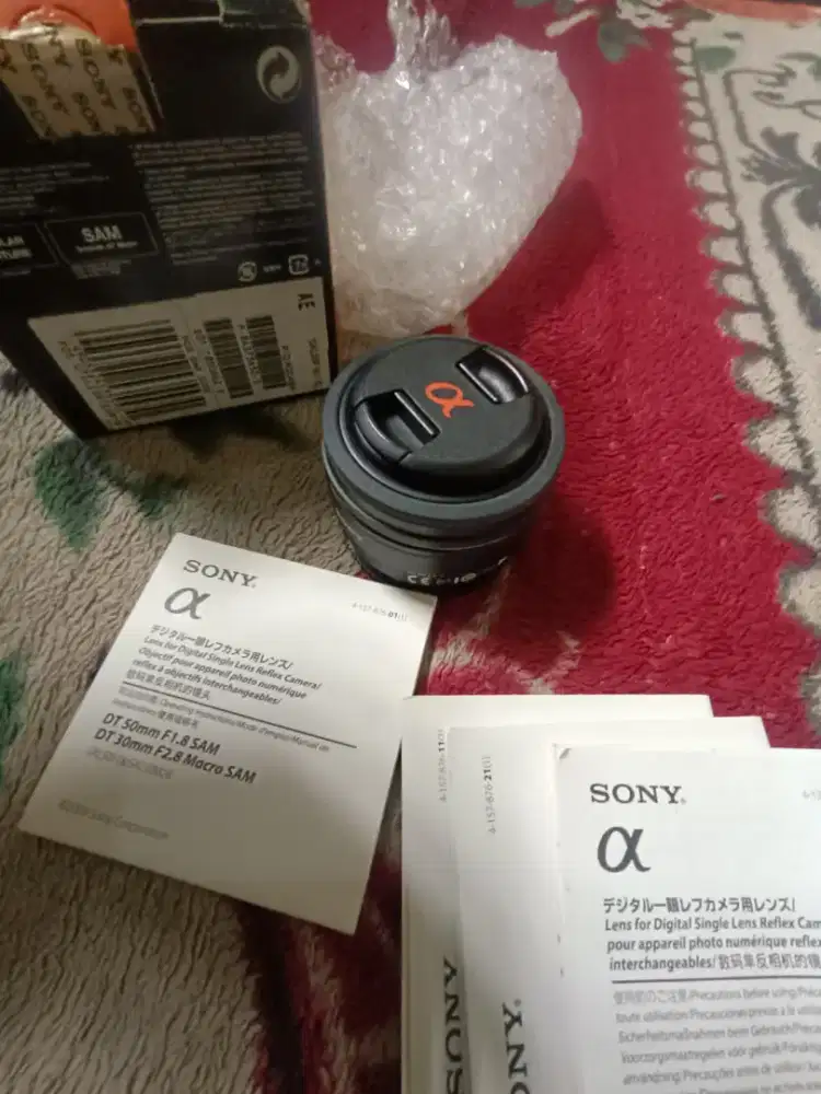 SONY DT 50MM F1.8 FOR DSLR A-MOUNT