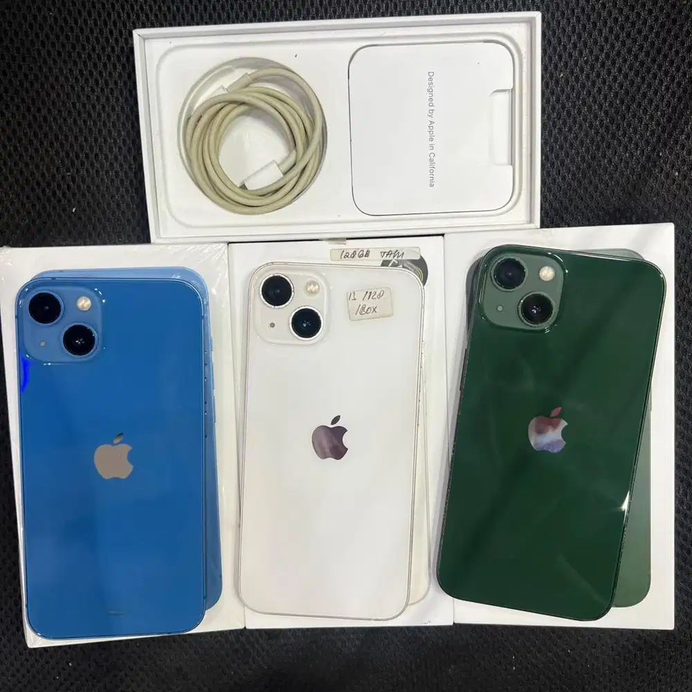 iphone 13 128gb resmi ibox mulus fullset original no minus