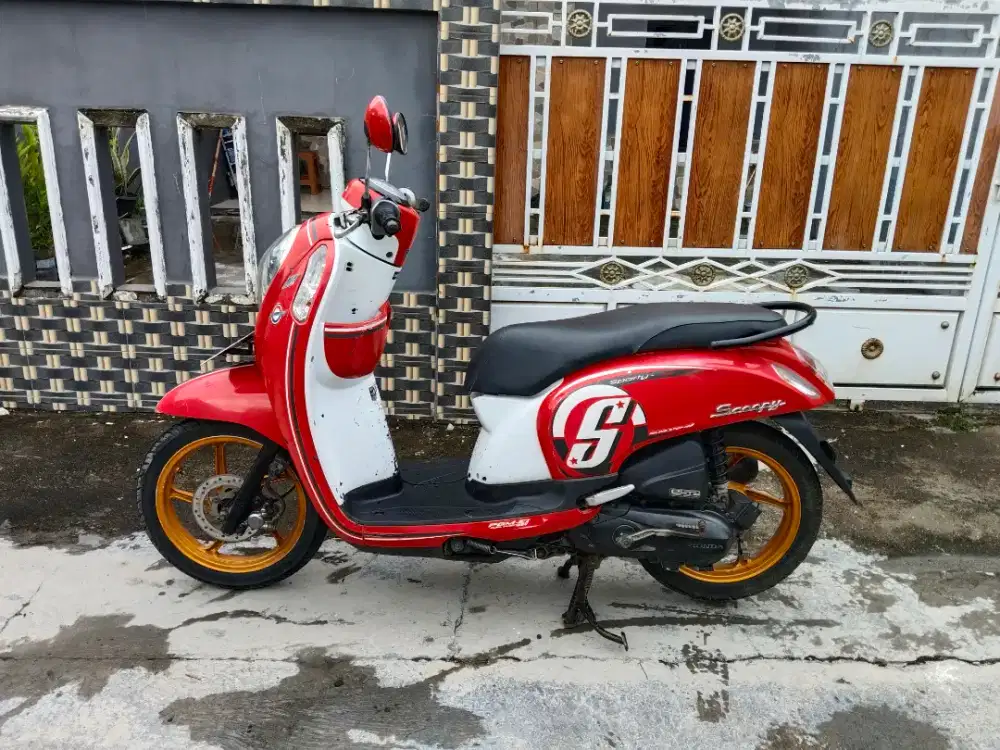 Honda Scoopy F1 esp stater halus 2016 mesin halus