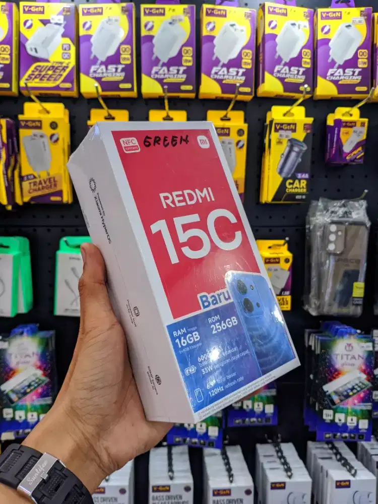 Redmi 15C 8/256 baru garansi resmi