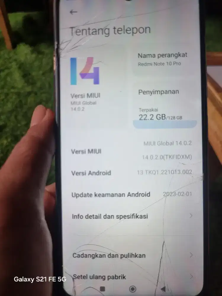 Xiaomi Note 10 Pro 8+5 internal 128