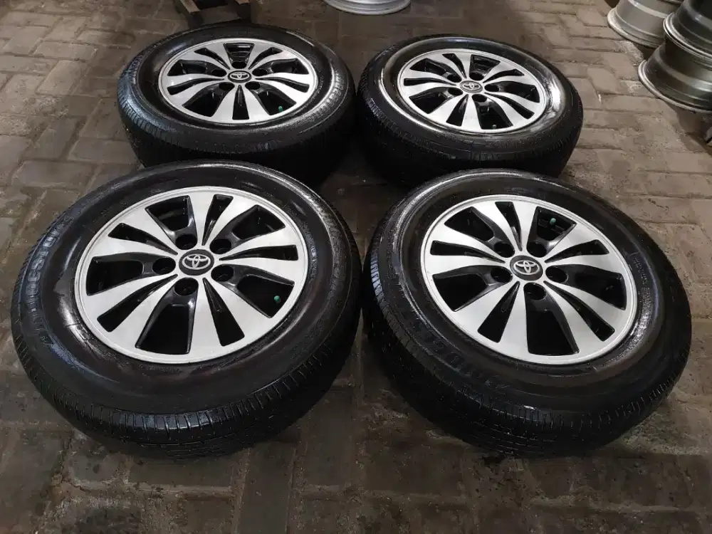 Velg Ban 88% Ori Innova R15 Hilux Granmax Luxio APV Carry Camry Nav1