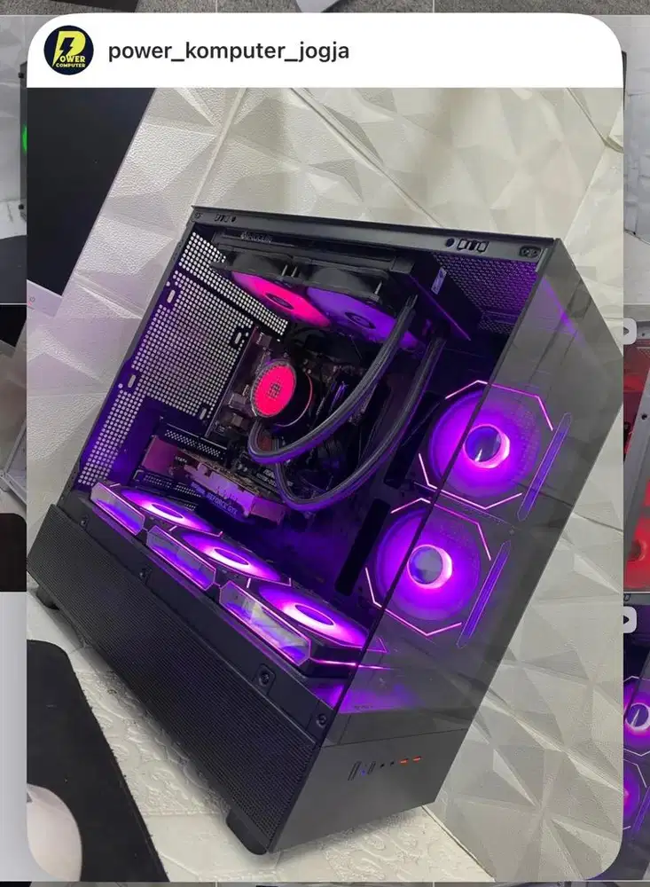 PC Mewah Intel i5 6600 Gtx 1650 Ram 8Gb Ssd 128Gb Psu 600W ARGB Sip