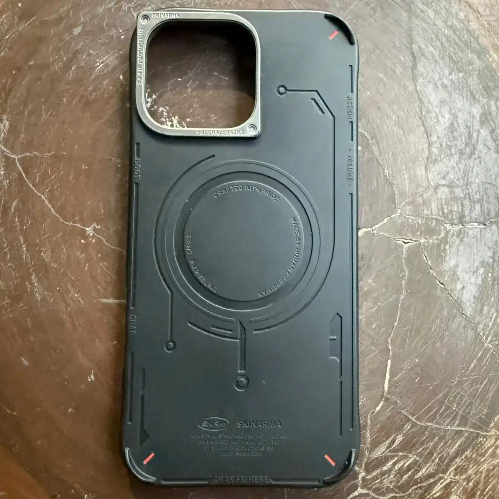 Case HP iPhone 16 Pro Max Skinarma Mecha Black