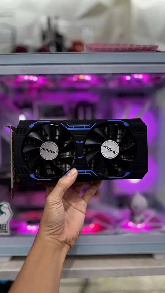 VGA GTX 1660 Super 6GB GDDR6 Arktek Mulus Segel Normal Garansi 1,9jt