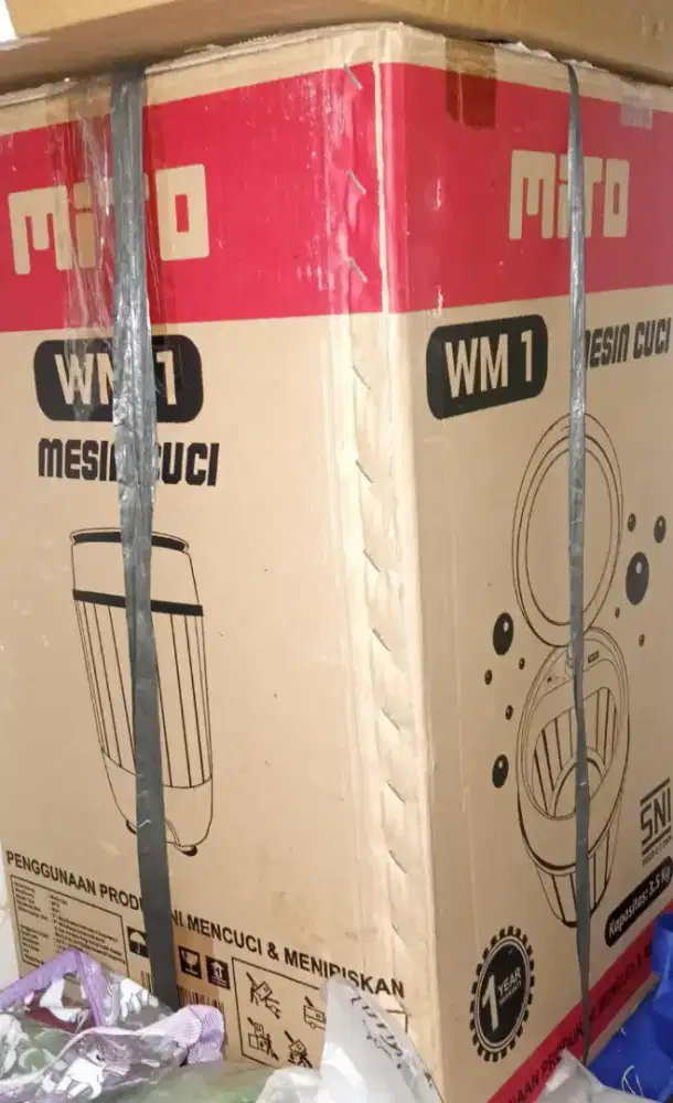 jual aja nih Mesin cuci portable Mito msh baru,cuma buka dus