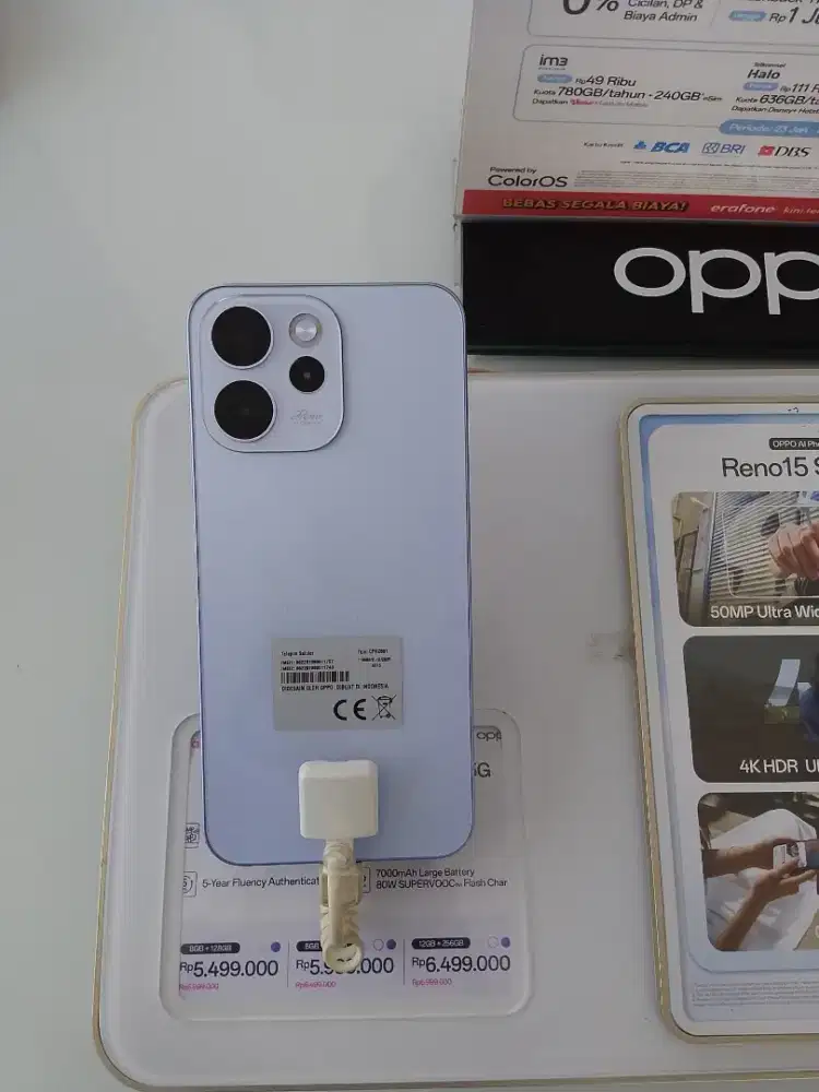 Reno 15F 5G 8/128gb Cicilan by Kredivo