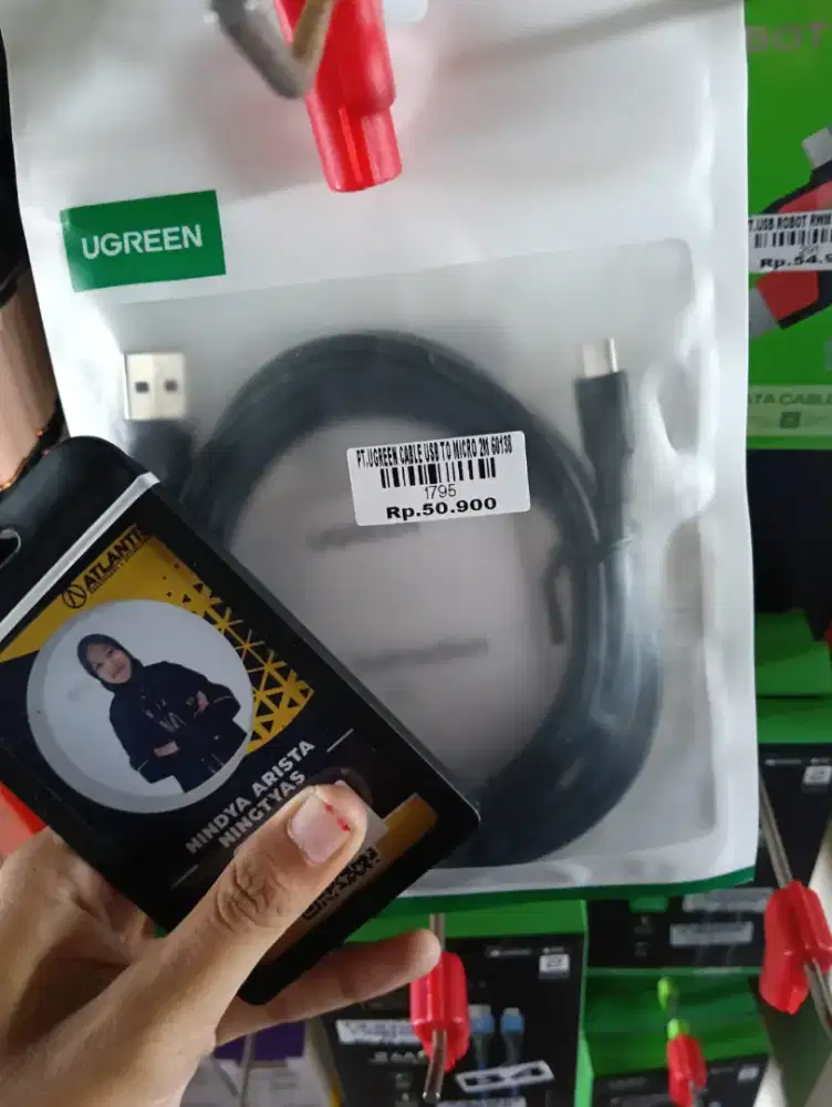 USB c to c ATLANTIS DAHSYAT