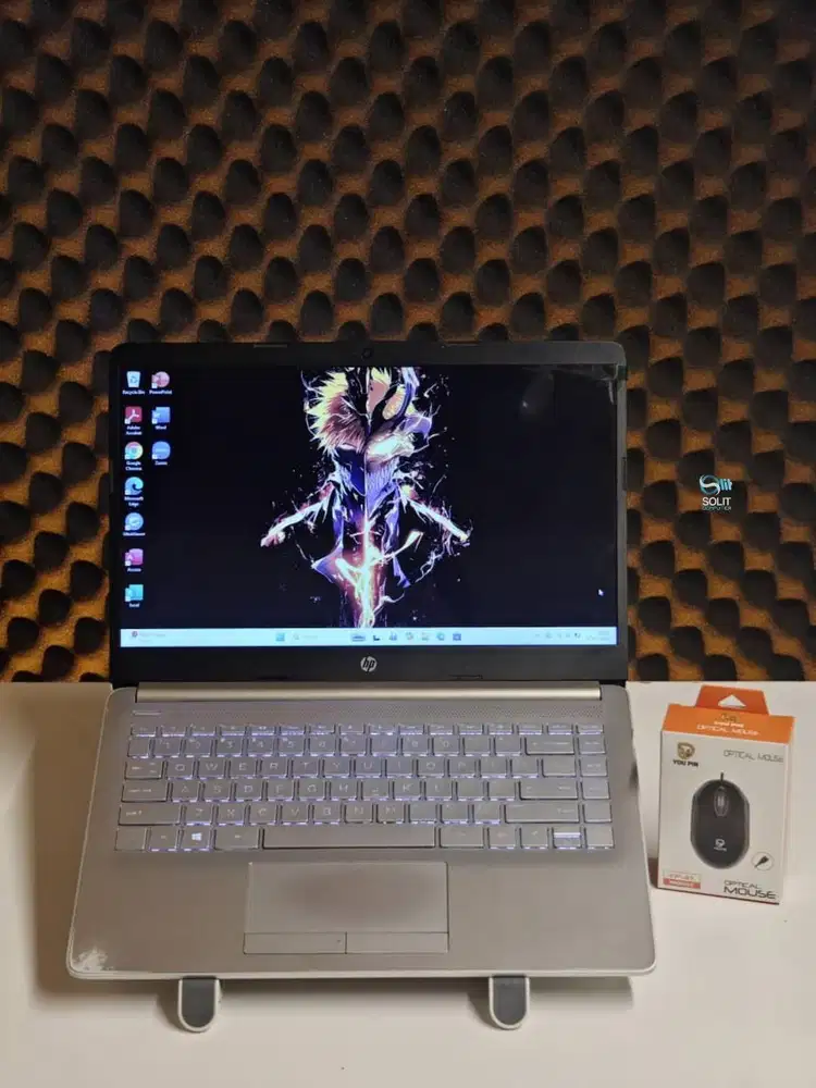 HP 14s Core i5-10210U RAM 8GB SSD 256GB | BONUS MOUSE | SIAP PAKAI