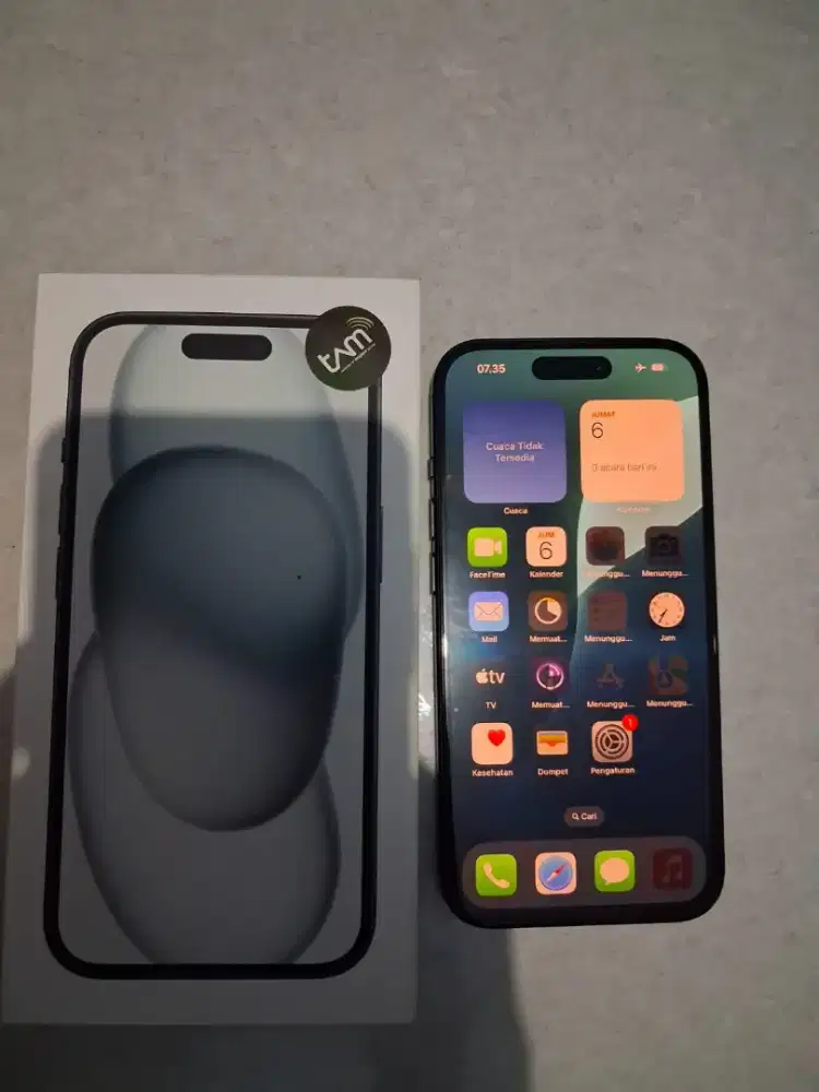 Dijual iPhone 15 ibox 128gb
Bh 100%, cc 42 nota ada