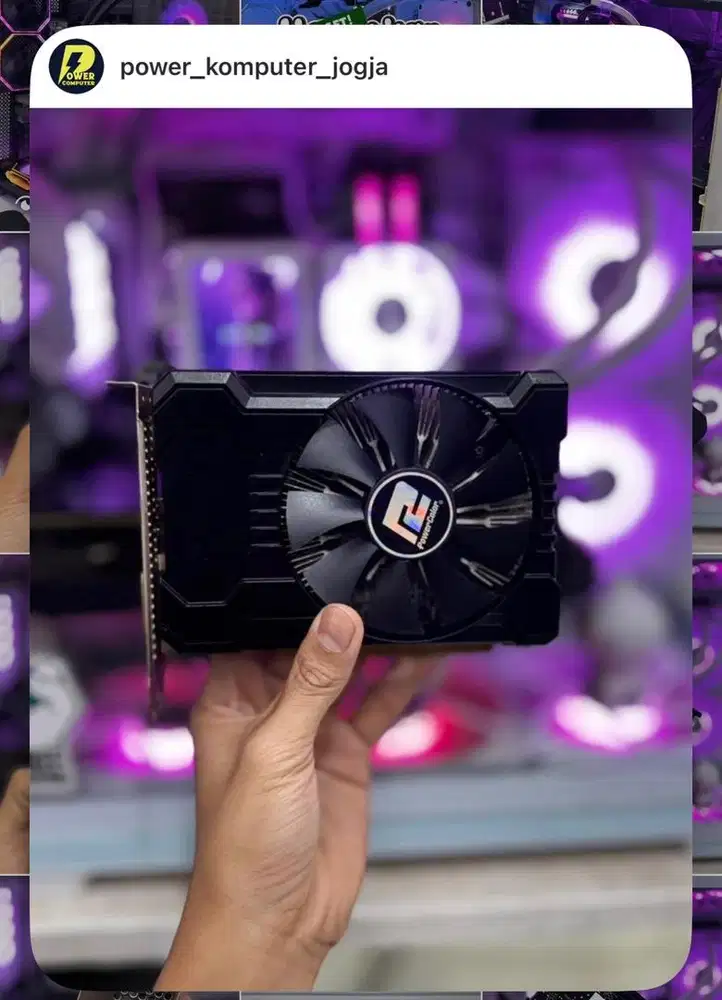 Vga Powercolor Rx 550 2Gb Ddr5 Normal Adem Garansi Harga 650K