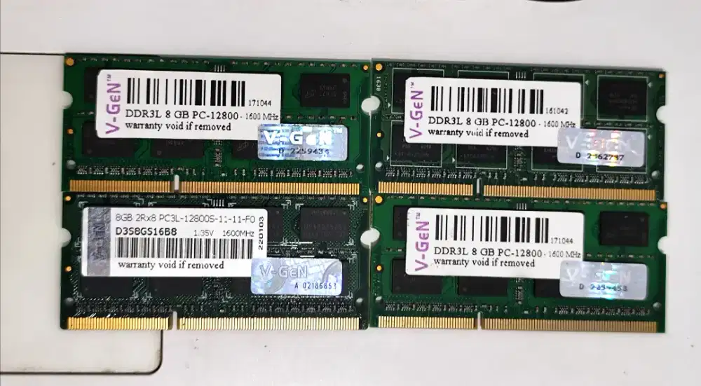 Sodim DDR3L 8GB VGEN *Lifetime Waranty*