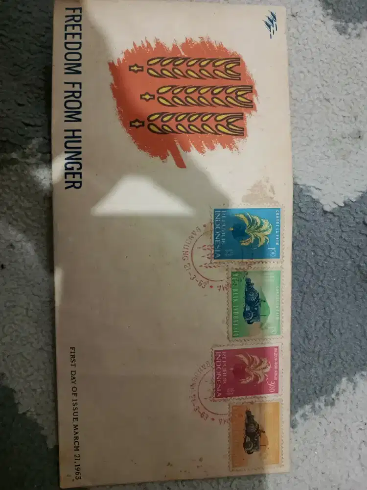 perangko jadul seri stamp prangko