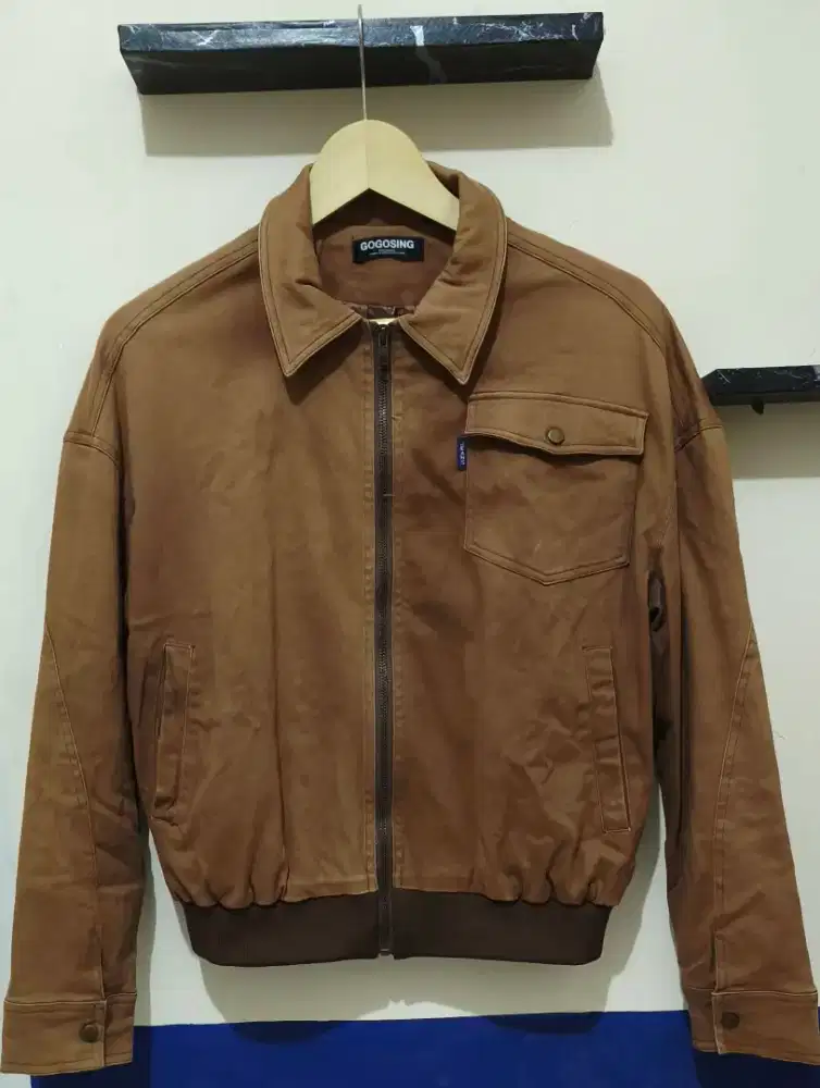 Jual Jaket Preloved Warna Cokelat