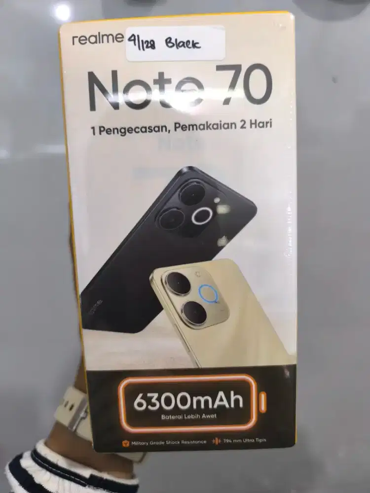 Ready stock new hp relame Note70 bergaransi resmi 1 tahun