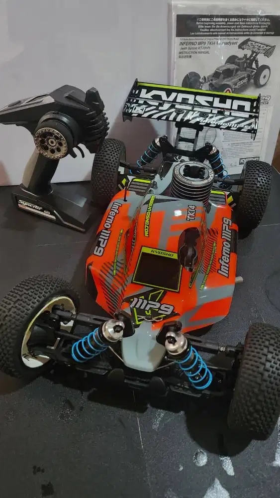 Kyosho Inferno MP9 TKI4 V2 ReadySet 1/8 Nitro Buggy - Istimewa