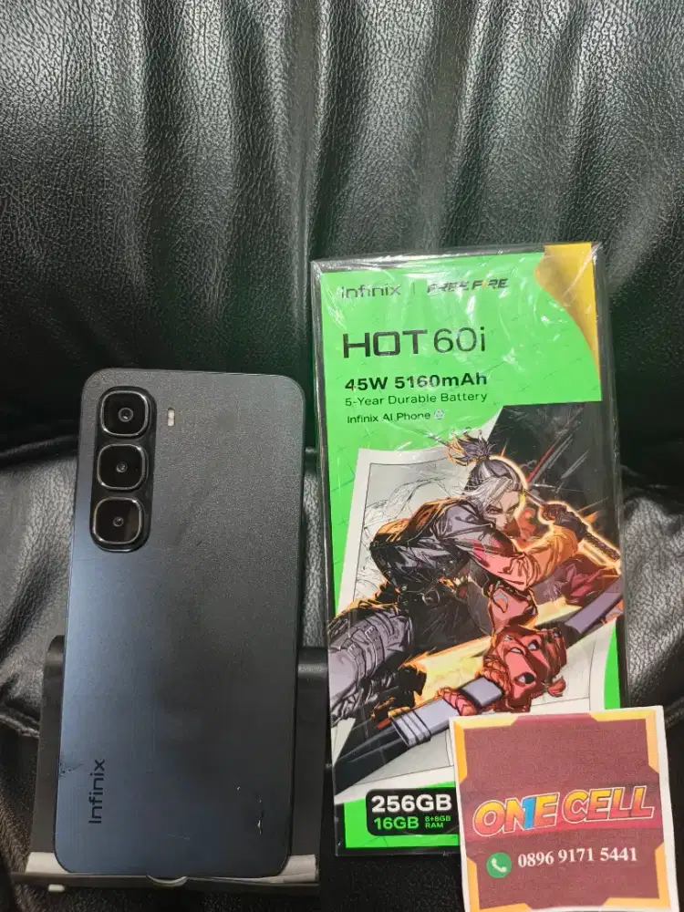 Infinix Hot 60i Ram 8+8/256GB Fullset Ori