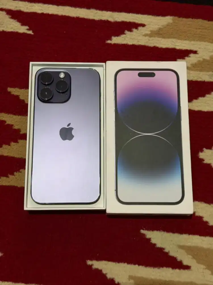 Iphone 14 pro max 256gb resmi esim