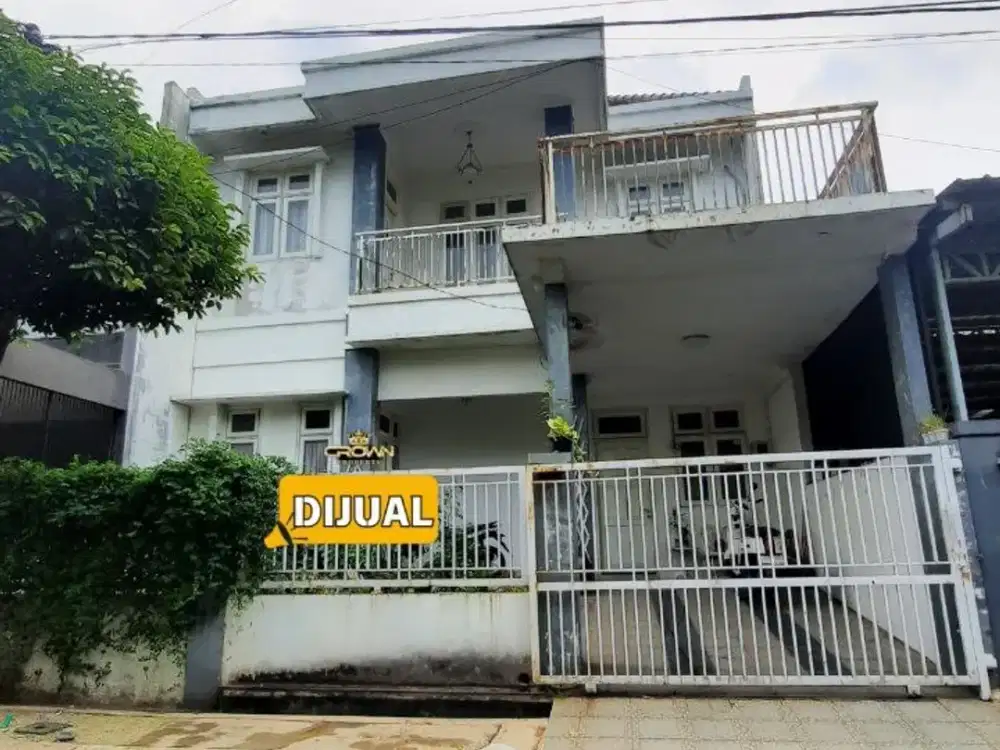 rumah cantik bebas banjir dekat akses tol di kemang pratama 3 bekasi kota