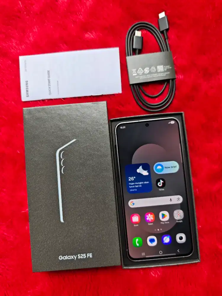 (1 Minggu Pakai) Samsung S25 FE + BONUS