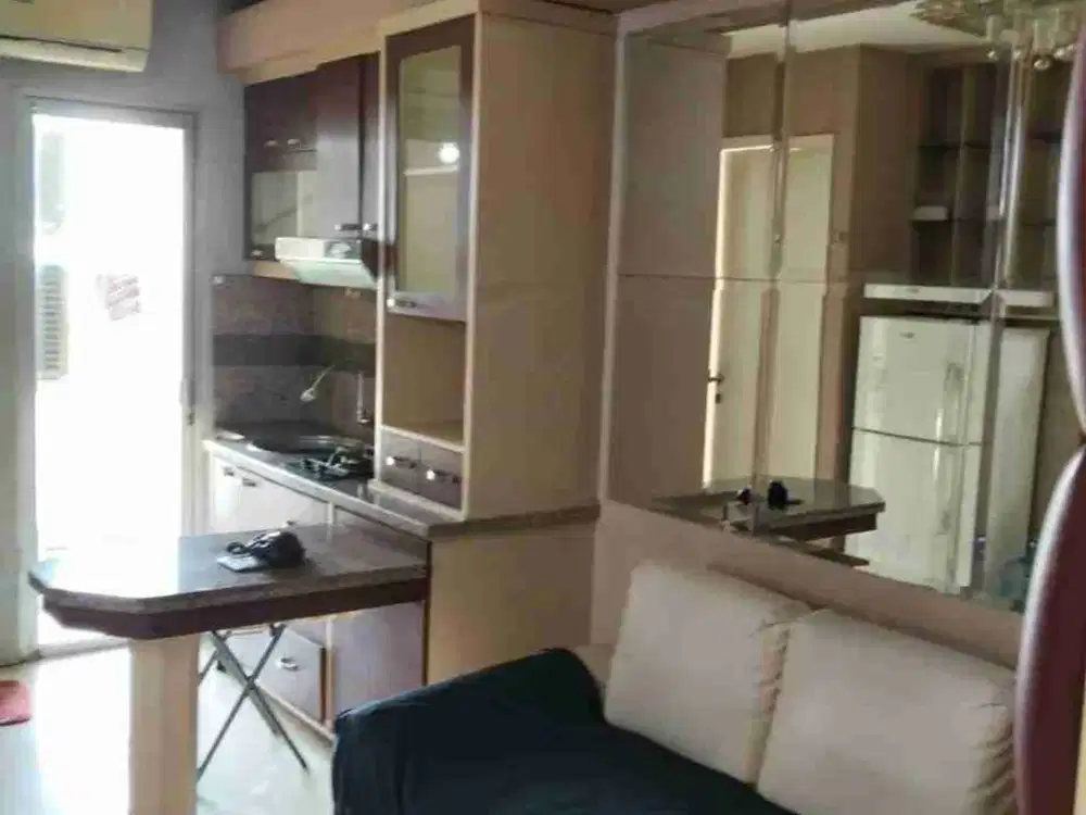 di jual 
apart green palace sakura 2br tower depan, SHM full furnished cakep view kota..