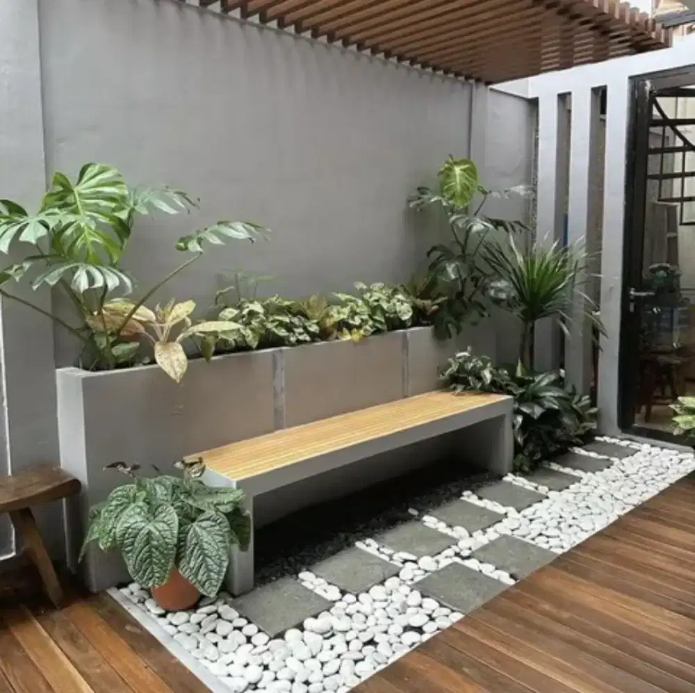 Tukang taman || jasa pembuatan dan perawatan taman