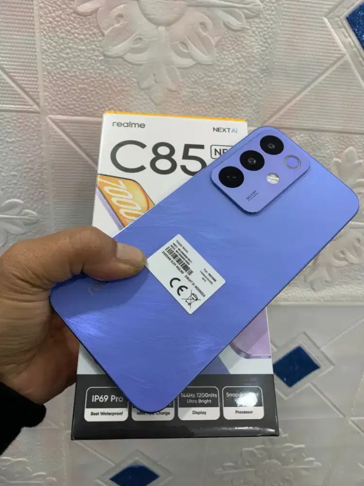 Realme c85 nfc 8/128 resmi Indonesia garansi on